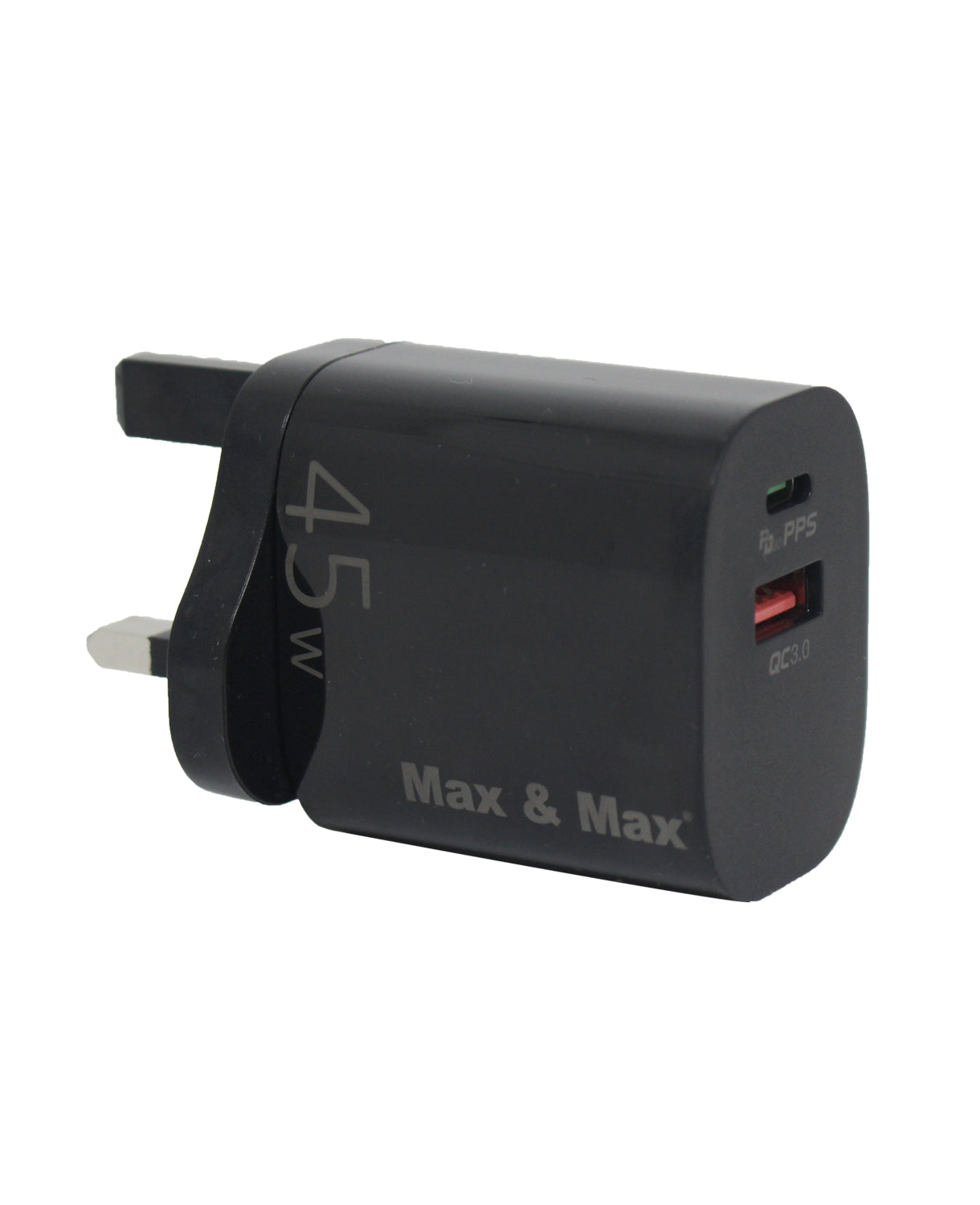 45W Dual Port USB and Type C GaN Fast iPhone Charger USB Wall Plug Charger Power Adapter for iPhone, Android, iPad, Samsung, Lenovo 45W Dual Port USB and Type C GaN Fast iPhone Charger USB Wall Plug Charger Power Adapter for iPhone, Android, iPad, Samsung, Lenovo